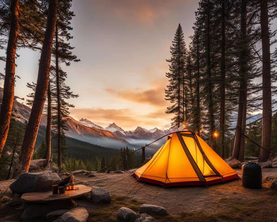 Showcasing Tents Visual Merchandising