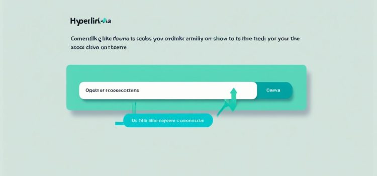 Canva Hyperlink Feature