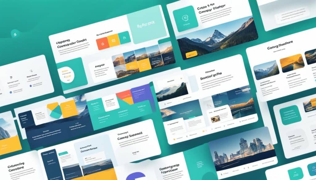 enhanced visual presentations